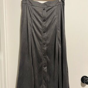 Banana Republic Charcoal A-Line Skirt